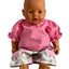 Pink Ruffled Shirt & Koala Pant Set - 2 Piece