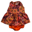 Indigenous Pattern Dress & Bloomers Set - 2 Piece