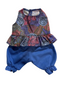 Frilled Indigenous Top & Shorts Set - 2 Piece