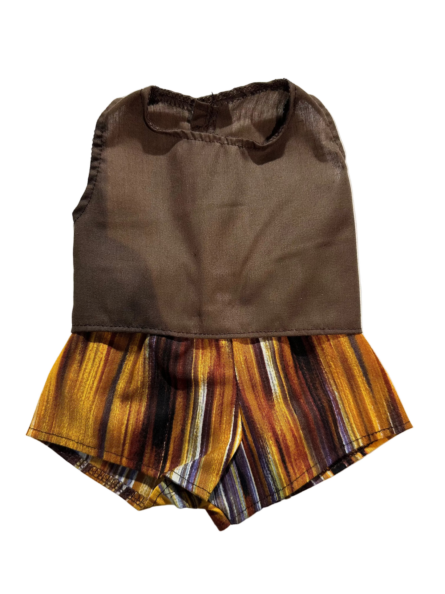 Abstract Pattern Top & Shorts Set - 2 Piece