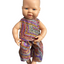 Multicolour Indigenous Pattern Top & Shorts Set – 2 Piece
