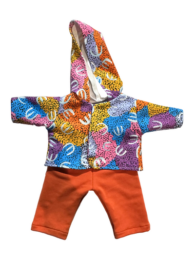 Hoodie & Camouflage Pants - 2 Piece