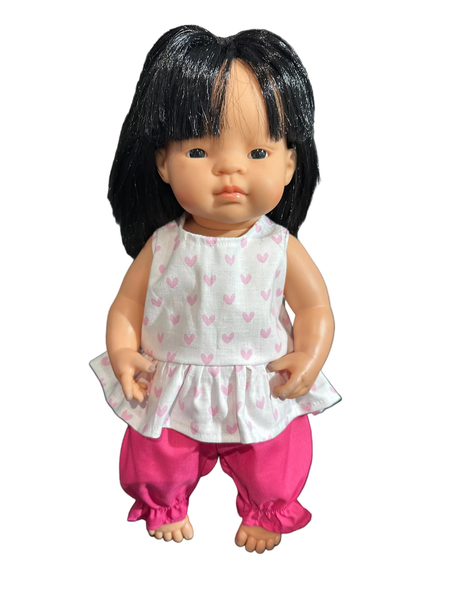 Frilled Top & Shorts Set - 2 Piece