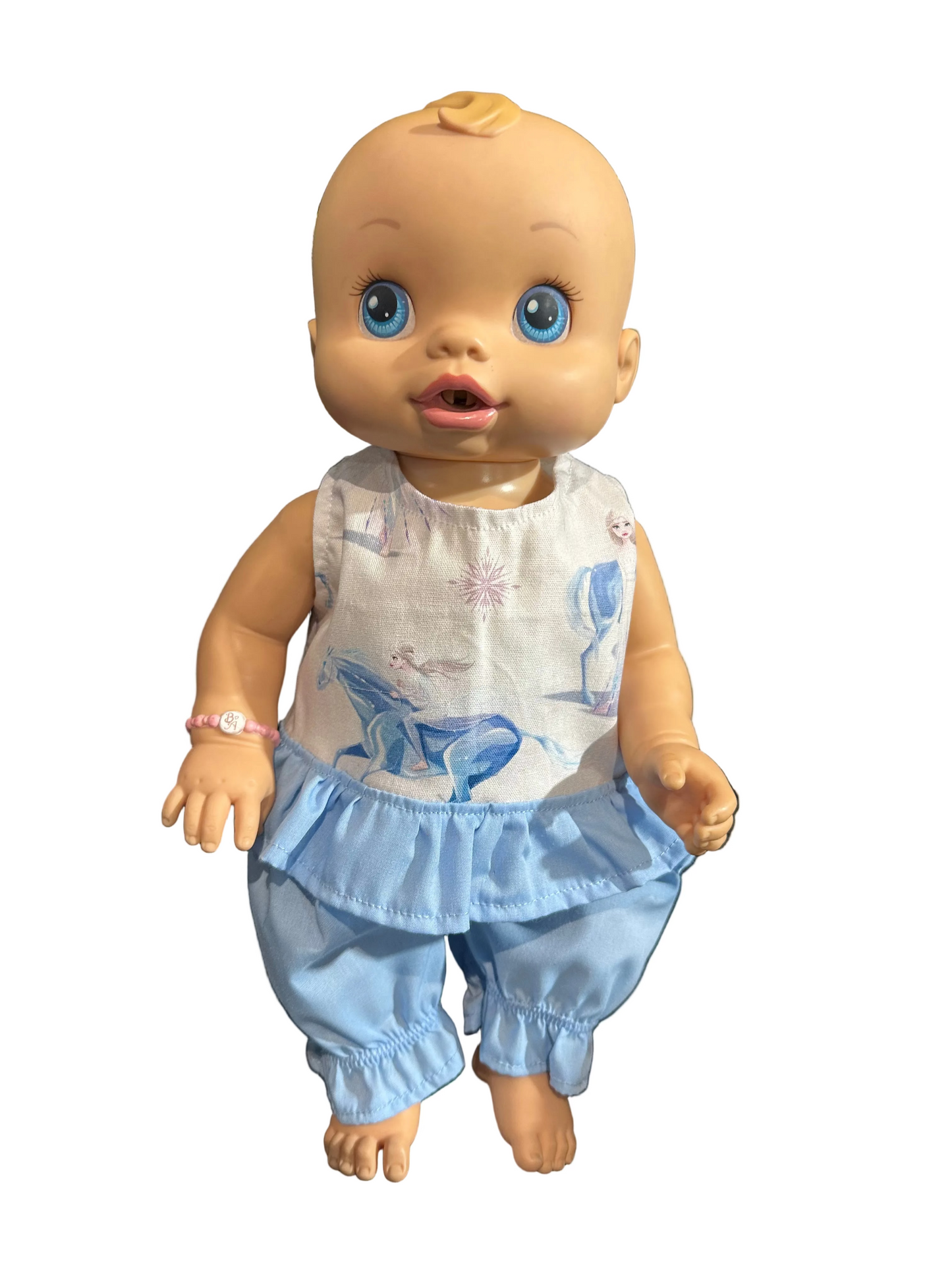 Frilled Top & Shorts Set - 2 Piece