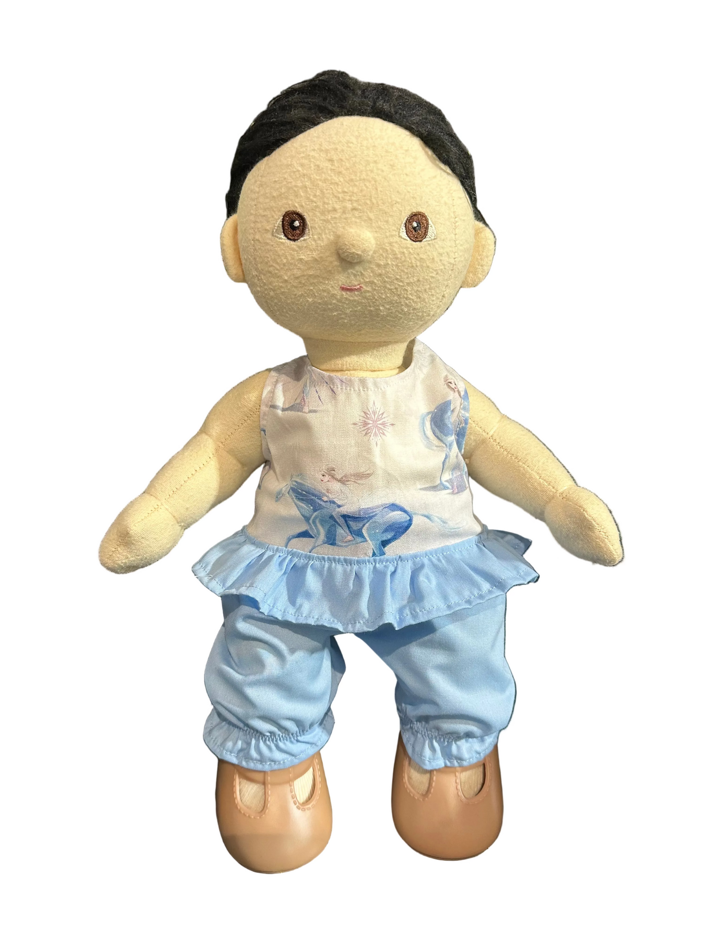 Frilled Top & Shorts Set - 2 Piece