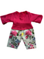 Pink & Flower Pants Set - 2 Piece