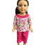 Pink Unicorn & Flower Pants Set - 2 Piece