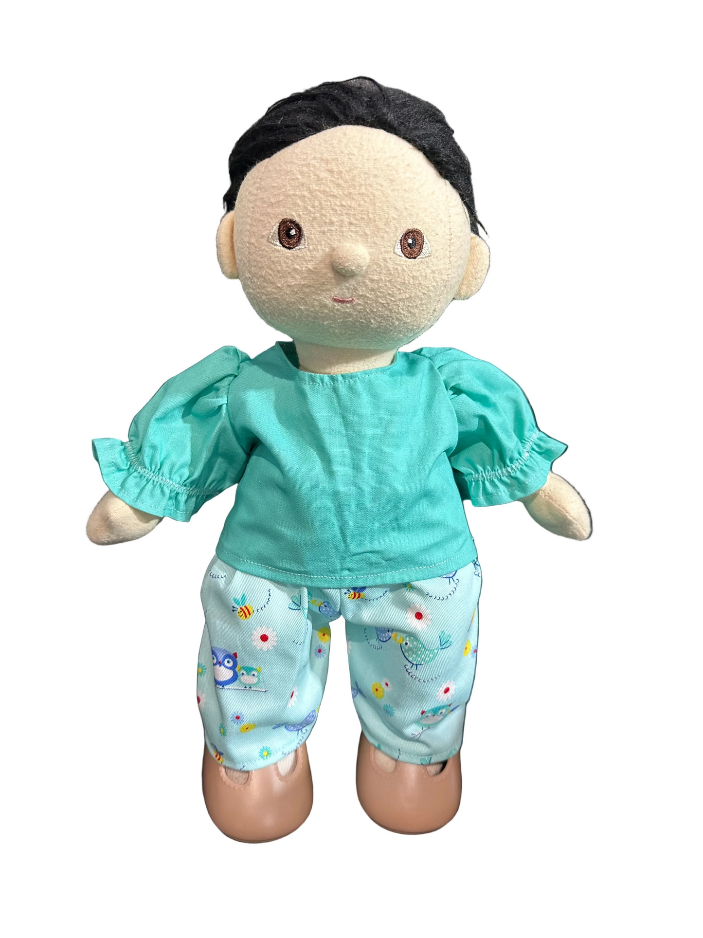 Frilled Top & Wide Pants Set - 2 Piece