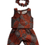 Indigenous Summer Top & Shorts Set - 3 Piece Set - 3 Piece Set