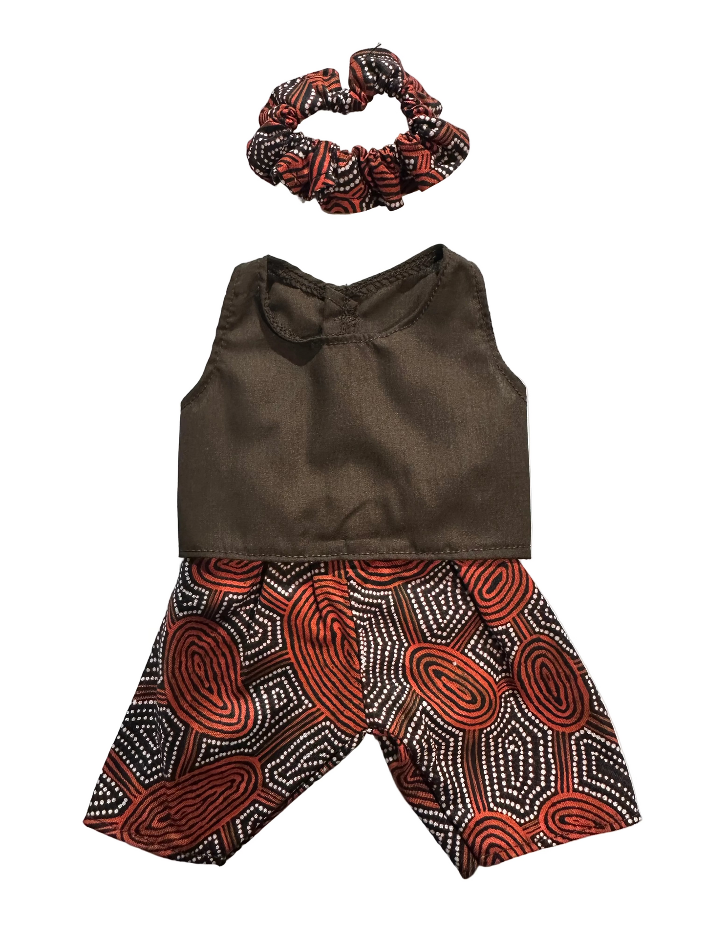 Indigenous Summer Top & Shorts Set - 3 Piece Set - 3 Piece Set