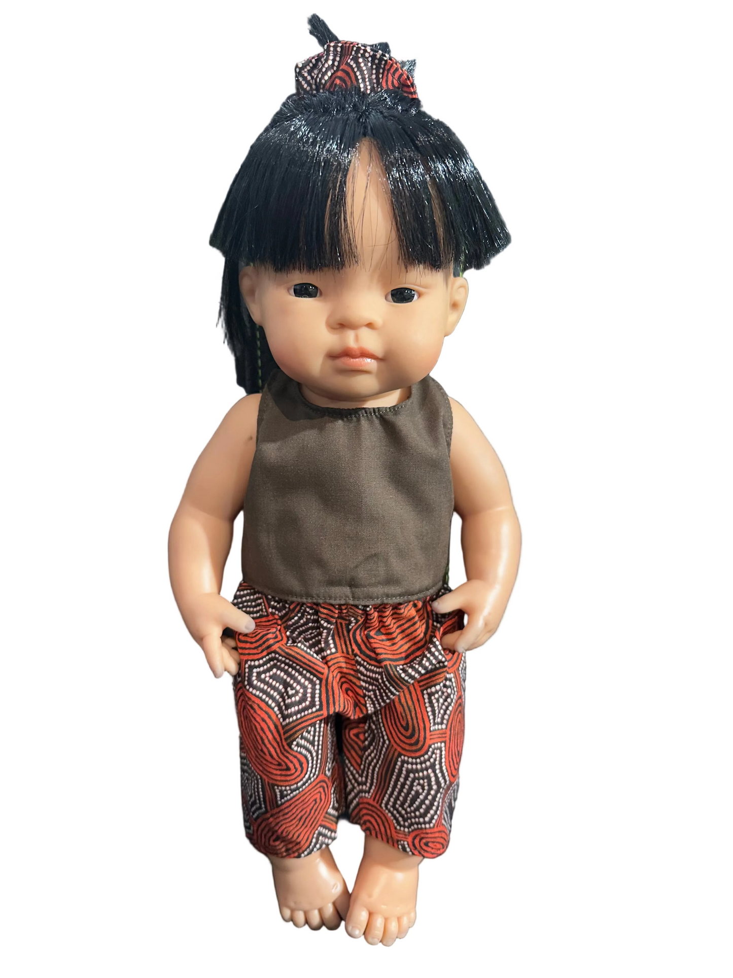 Indigenous Summer Top & Shorts Set - 3 Piece Set - 3 Piece Set
