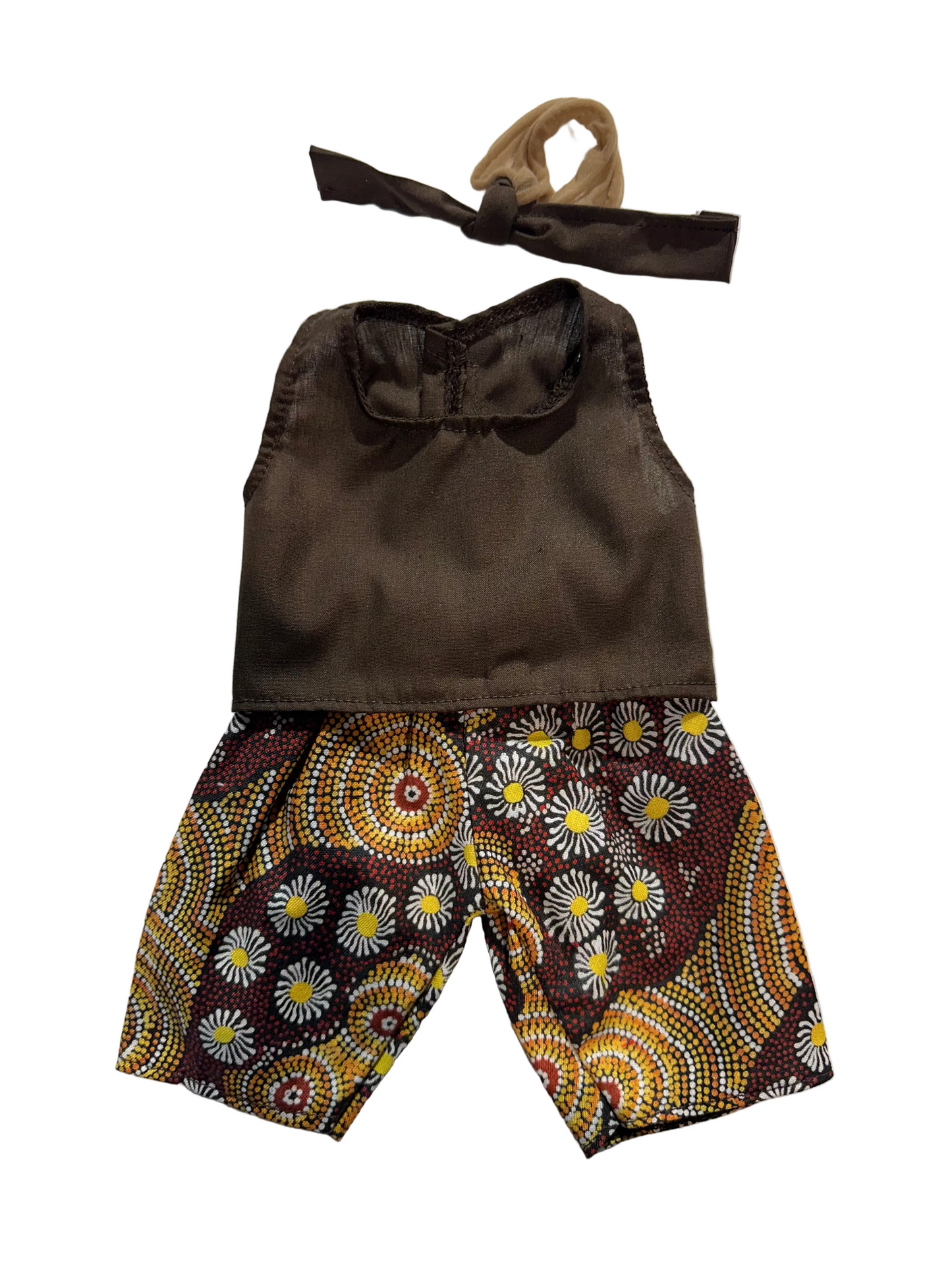 Indigenous Summer Top & Shorts Set - 3 Piece Set - 3 Piece Set