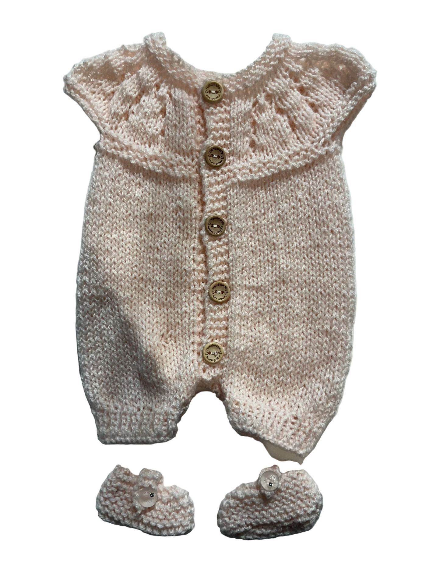 Knit Romper Set - 2 Piece