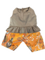 Indigenous Pattern Ruffled Singlet & Pant Set - 2 Piece