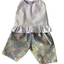 Indigenous Pattern Ruffled Singlet & Pant Set - 2 Piece