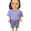 Indigenous Pattern Pants & Frill Sleeve Top Set - 2 Piece