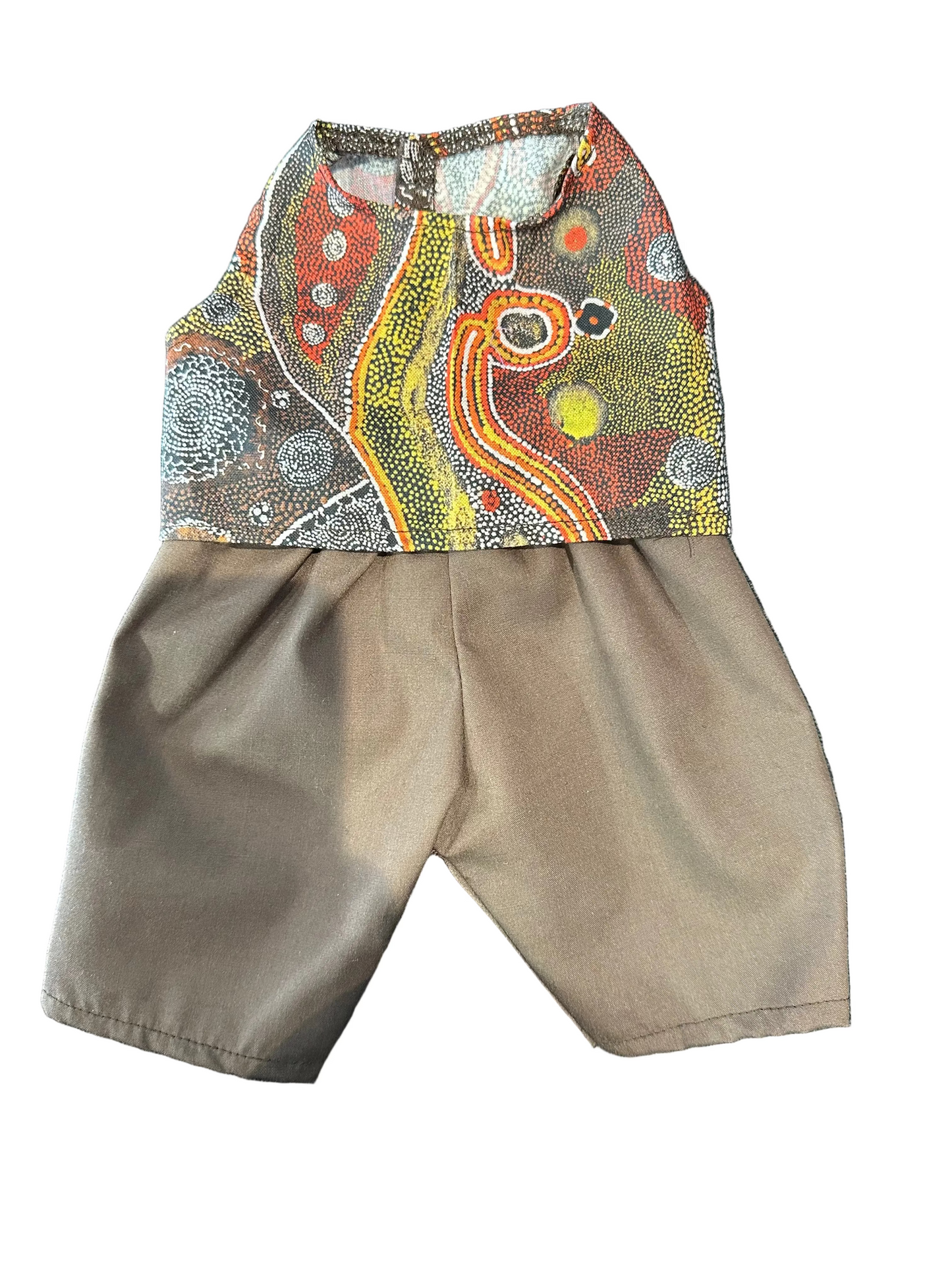 Indigenous Earthy Pattern Top & Pants Sets - 2 Piece