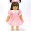 Little Pink Minnie Mouse Dress & Headband - 2 Piece Set