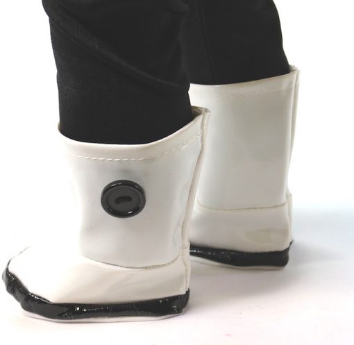 Black and White Rain Boots
