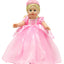 Pink Princess Dress with Tiara - 2 Piece Set