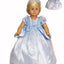 Light Blue Princess Dress - 2 Piece Set