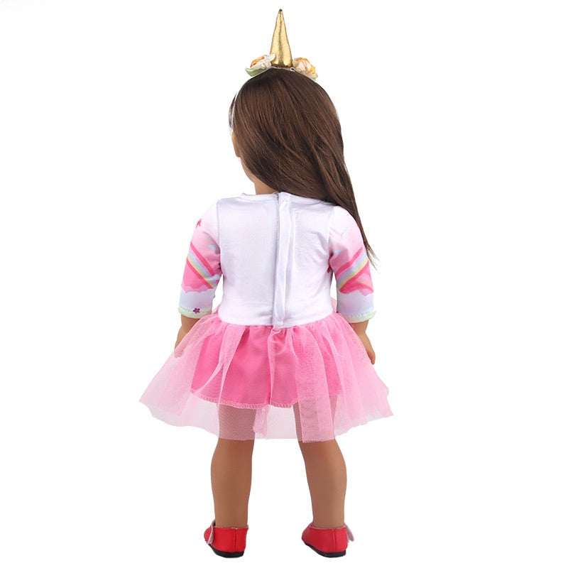 Magical Unicorn Tutu Dress with Headband - 2 Piece Set