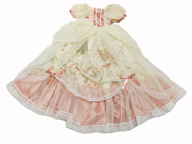 Pink Lace Colonial Dress (s) - 2 Piece Set