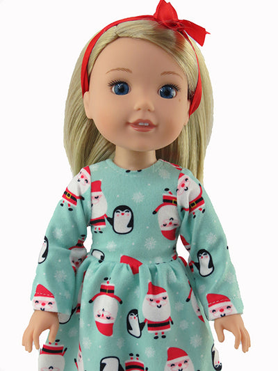 Santa Nightgown (s) - 2 Piece Set