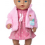 Cozy Pink Dress, Cardigan & Booties - 3 Piece Set