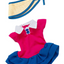 Sunny Days Doll Dress & Visor – 2 Piece Set