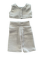 Crop Top & Leggings - 2 Piece Set