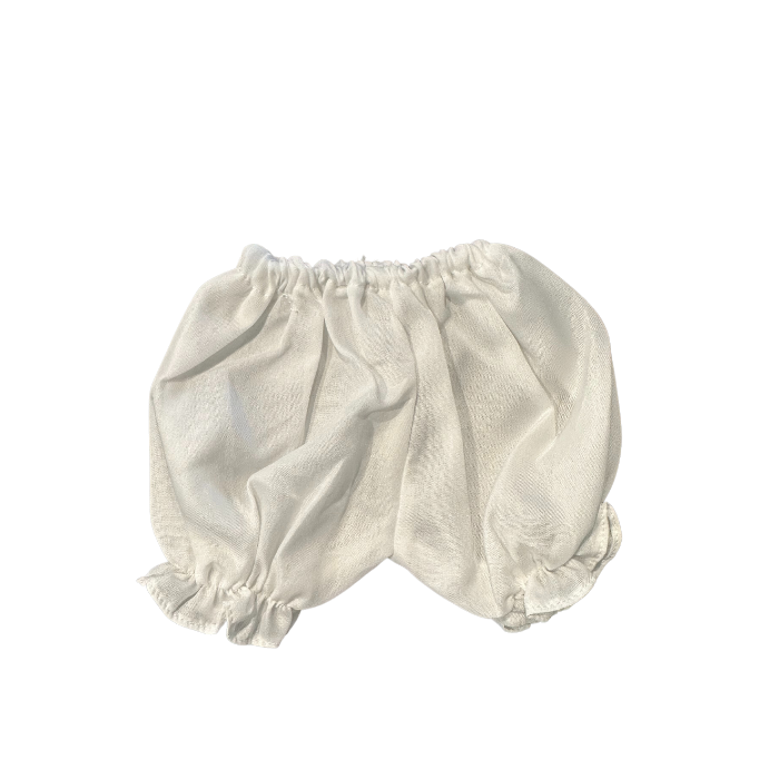 White Cotton Bloomers (Underwear)