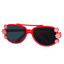 Red Sunglasses With White Daisy's