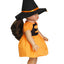 Orange & Black Witch Halloween Costume - 2 Piece Set