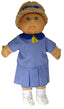 Dolls School Uniform - Blue or Green (CP)