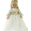 Dolls White and Gold Sequin Queen