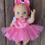Tulle Glitter Tutu, Bloomers & Bow 3 Piece Set