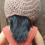 Brown Knitted Bonnet (Headwear)