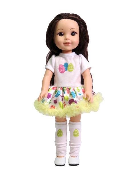 Easter Eggs Tutu Dress Outfit (s) - 2 Piece Set