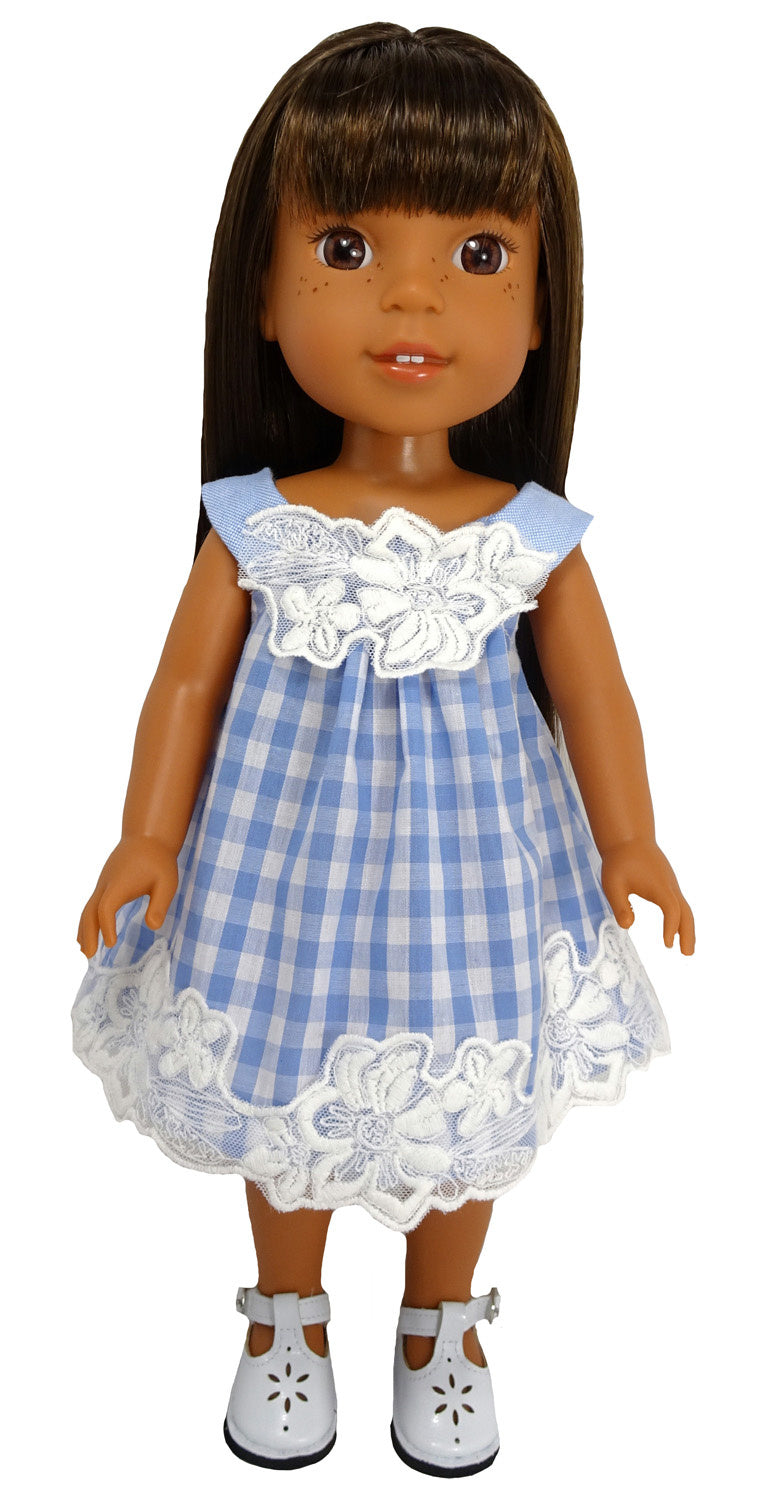 Dolls Blue Check Dress