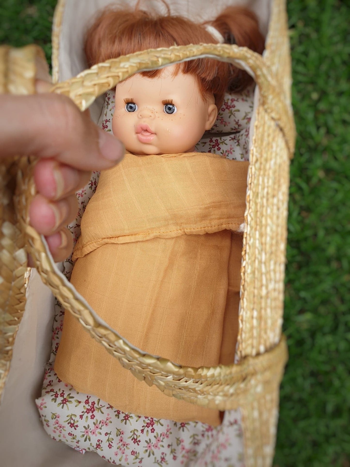Dolls Muslin Wrap / Swaddle