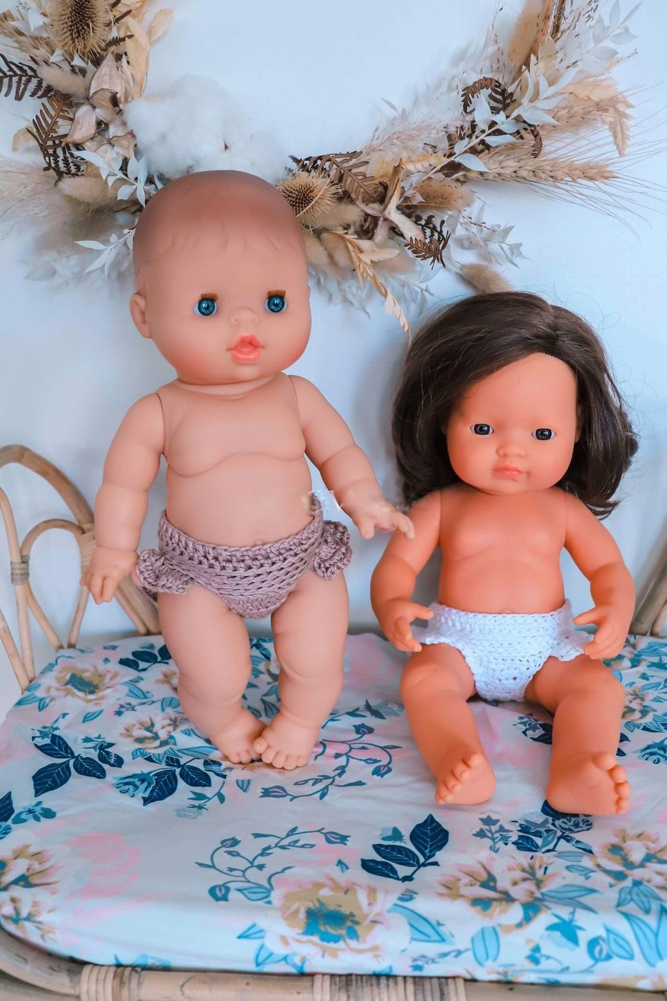 Dolls Crochet Bloomers - 2 colours