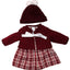 Dolls Miniland Winter Dress Set