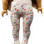 Dolls Pink Floral Tights