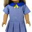 Dolls School Uniform - Blue or Green