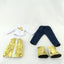Gold Heart Vest 4 Piece Set (s)