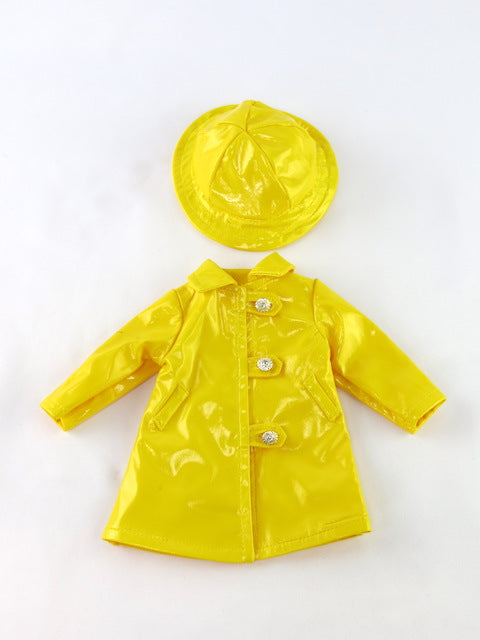 Yellow Raincoat with Hat (s)