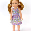 Lavender Easter Eggs Dress (s)