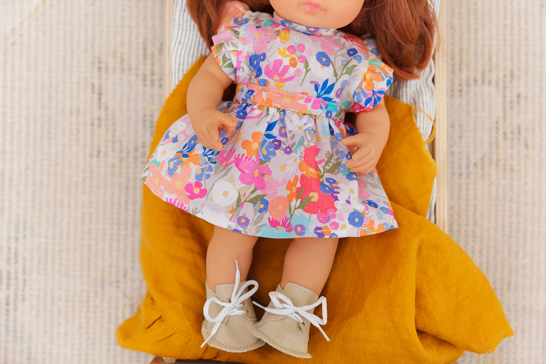 Watercolour Floral Madeline Dress