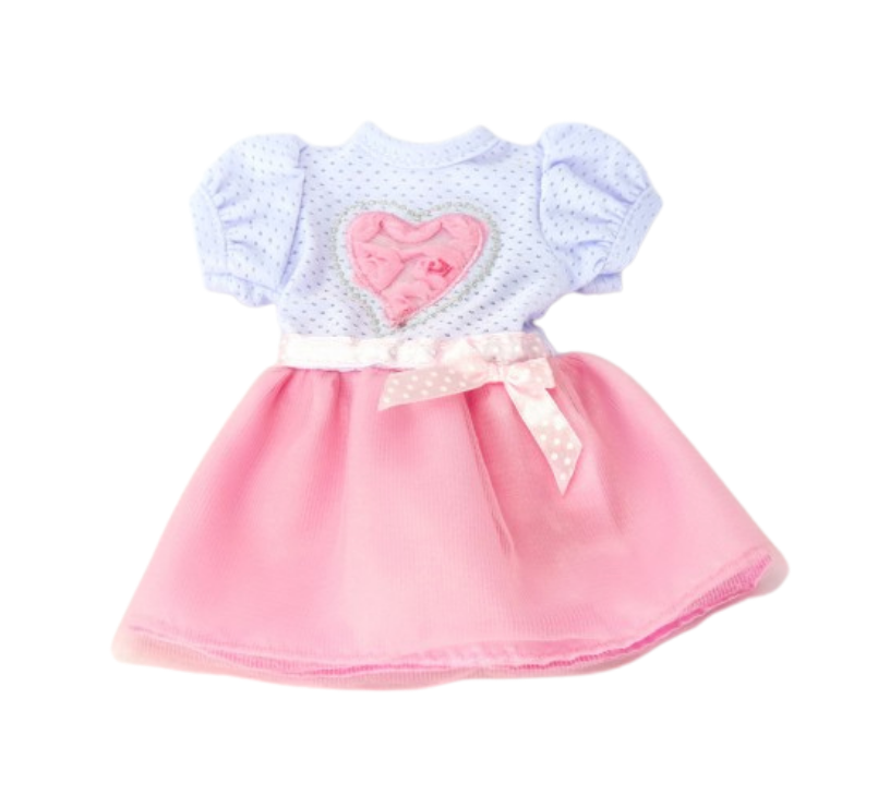 Pretty Valentine Dress for 14 inch dolls | Rosie's Dolls Clothes Pretty Valentine Dress for 14 inch dolls | Rosie's Dolls Clothes